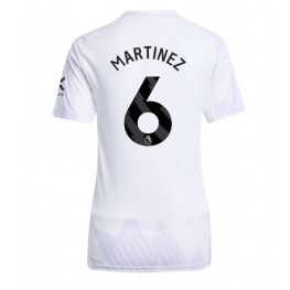 Manchester United Lisandro Martinez #6 Uit tenue Dames 2025-26 Korte Mouw
